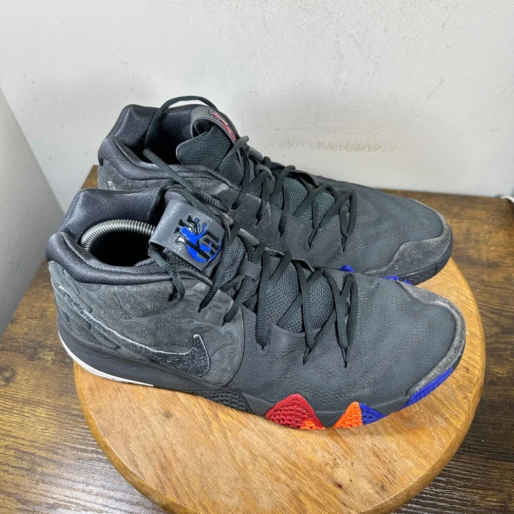 Nike Kyrie 4 Year of the Monkey Black Anthracite 943806-011 Mens 14 Basketball